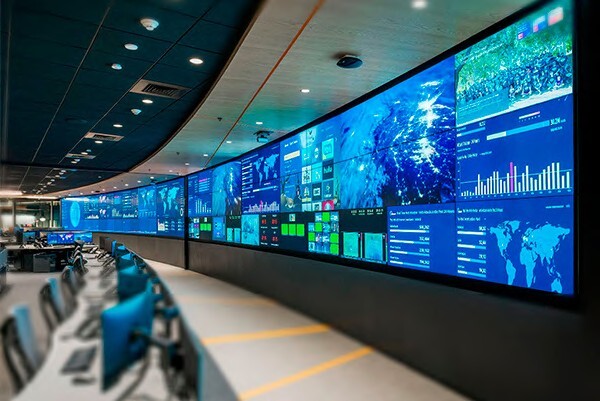 Network Operating Center Video Wall